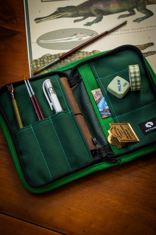 Art Toolkit Zip Case - Forest