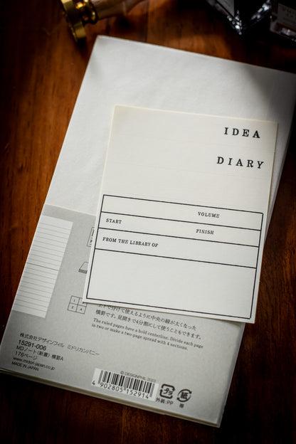 MD Notebook - B6 Slim Lined