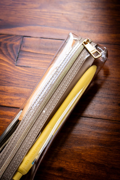 Clear Bookband Pencase Clear