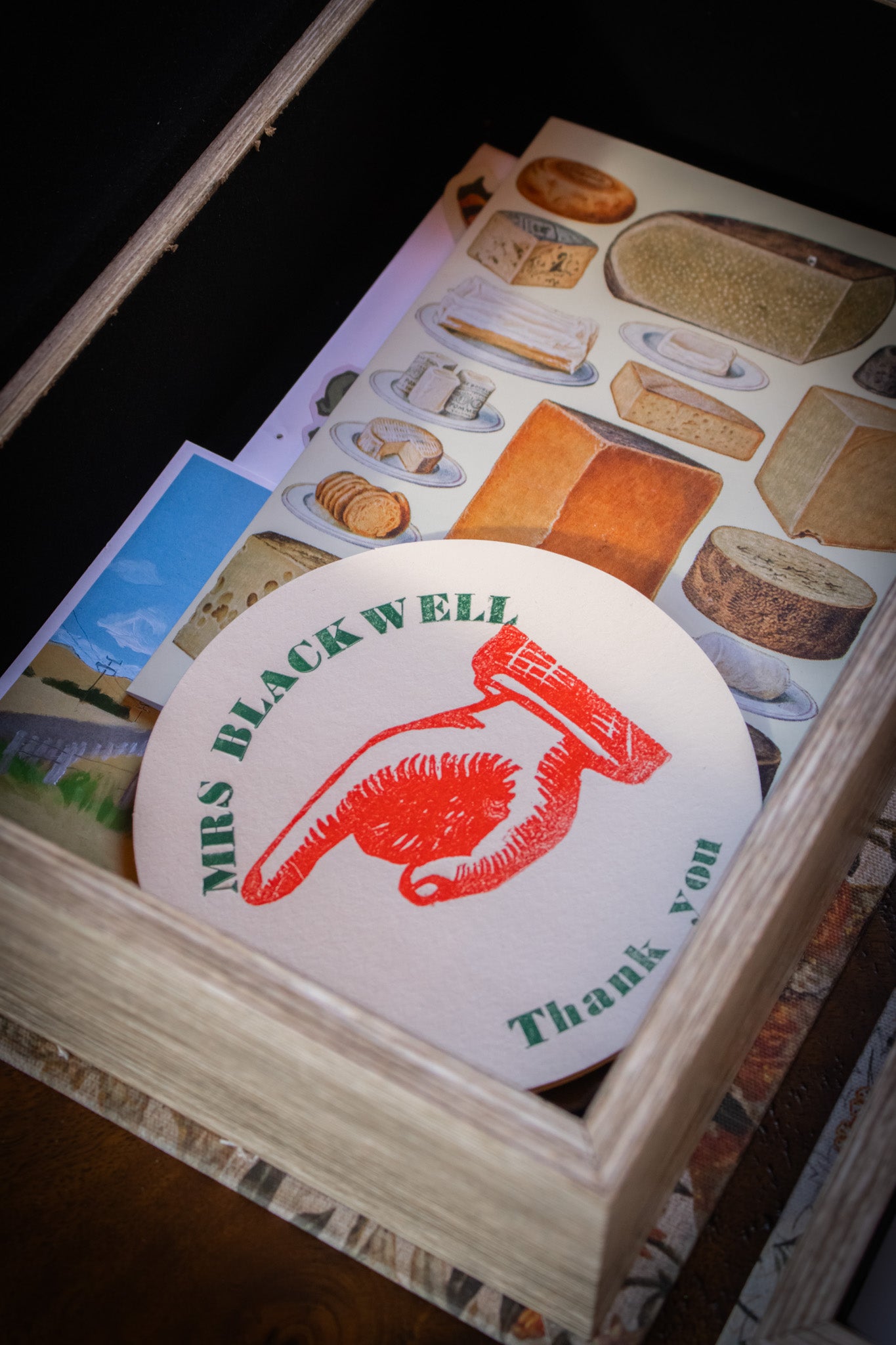 Magnetic Book Box - Large Floral