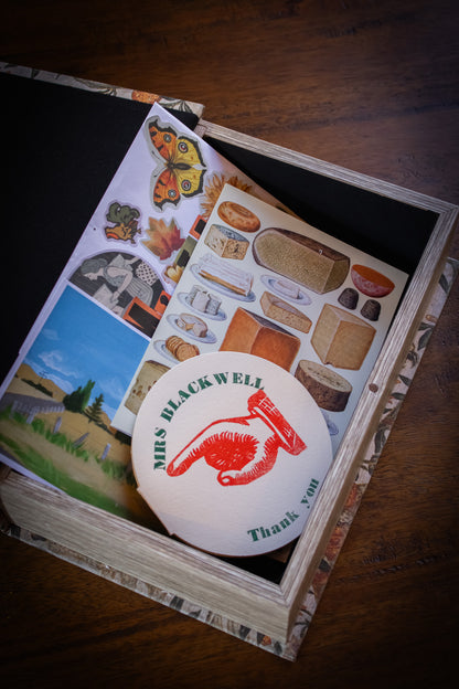 Magnetic Book Box - Large Fruits