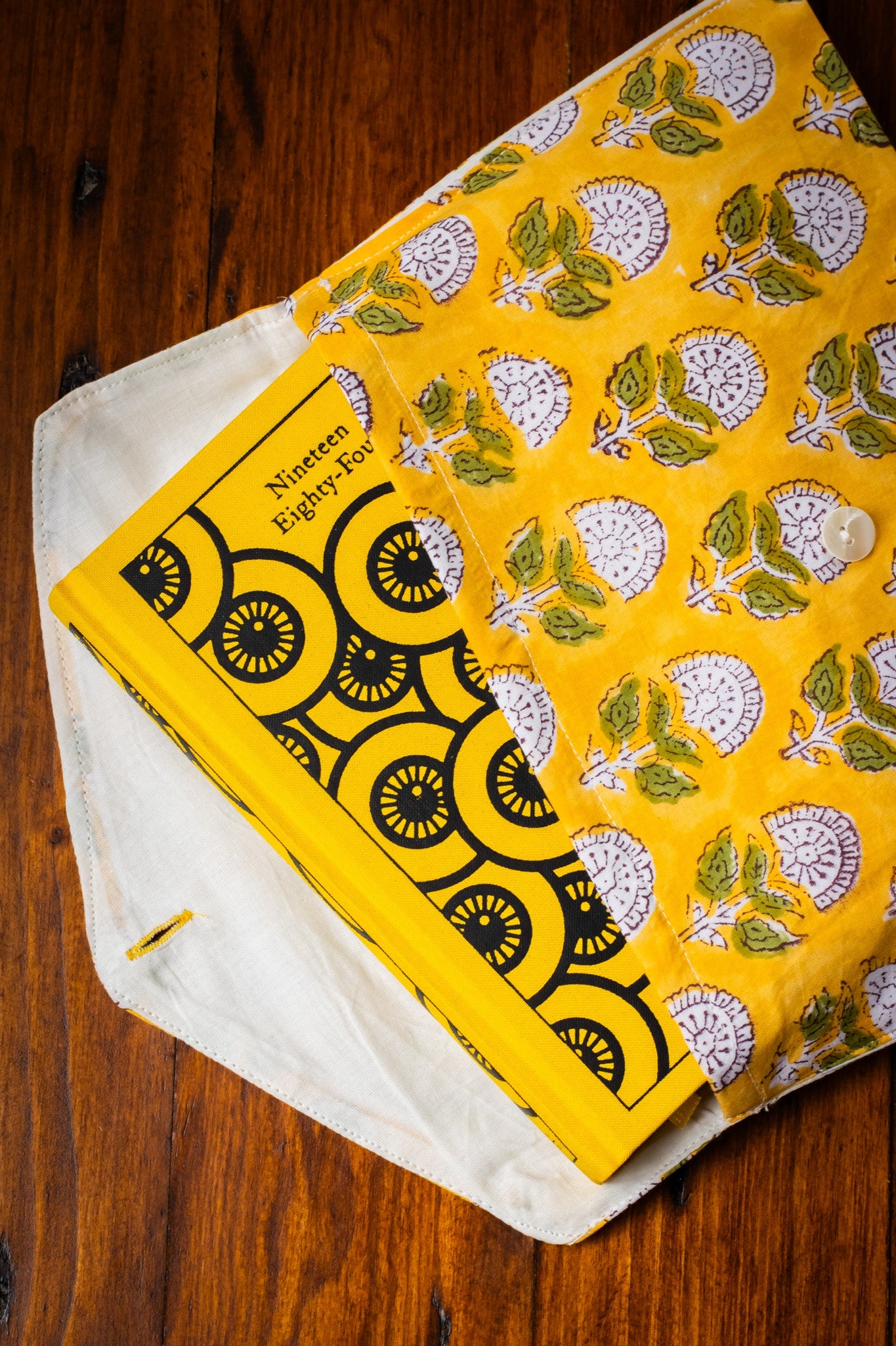 Book Envelope - Golden Marigold