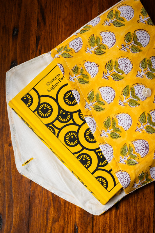 Book Envelope - Golden Marigold