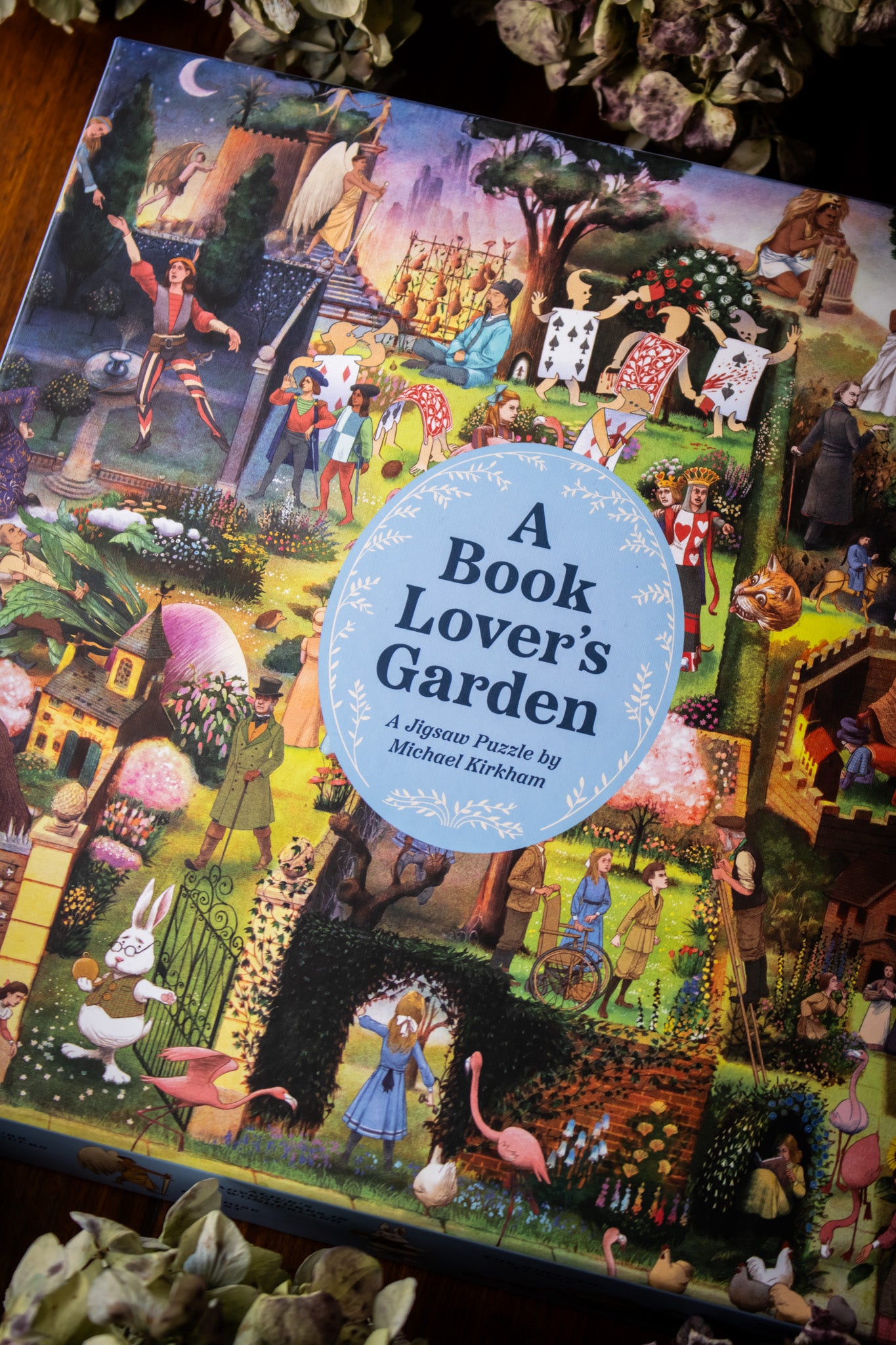 Book Lovers Garden 1000pc Jigsaw Puzzle