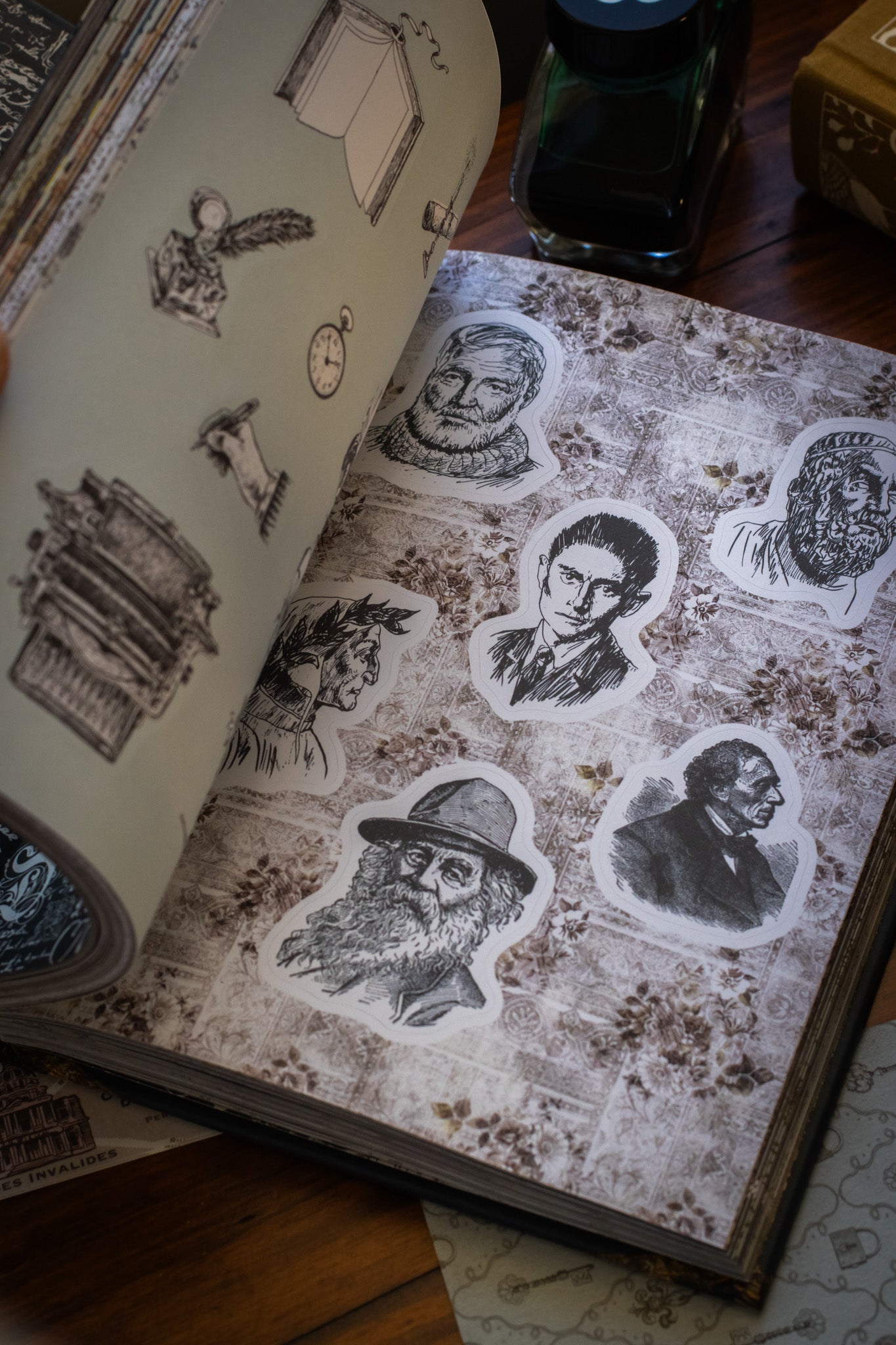Books, Tomes & Folios Sticker, Color & Activity Book