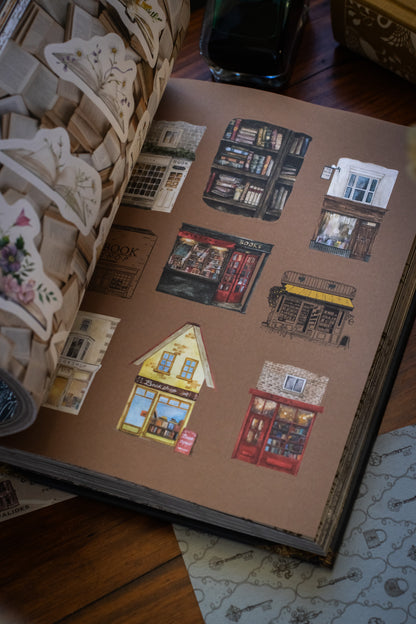 Books, Tomes & Folios Sticker, Color & Activity Book