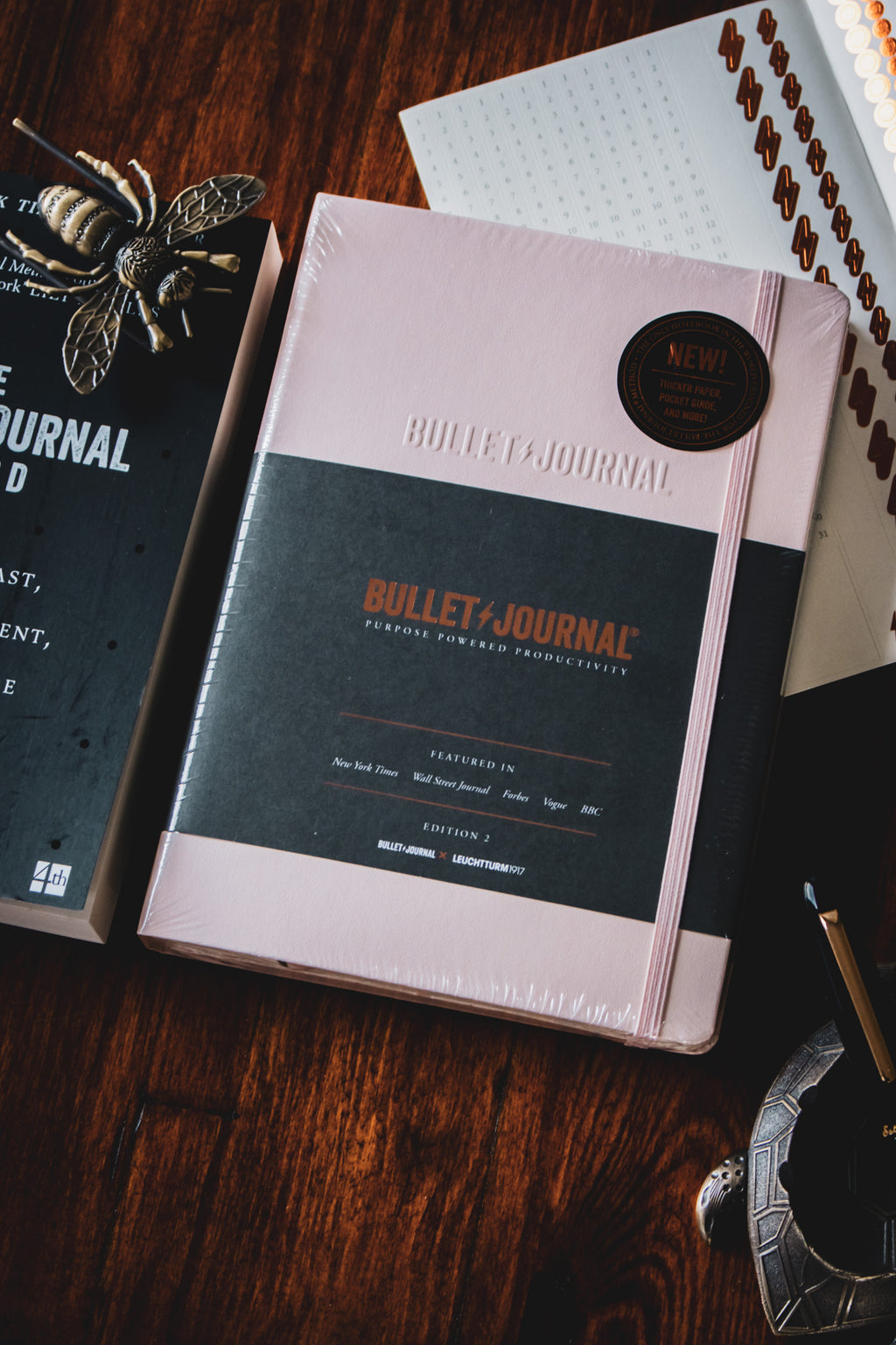 Bullet Journal Notebook - Blush