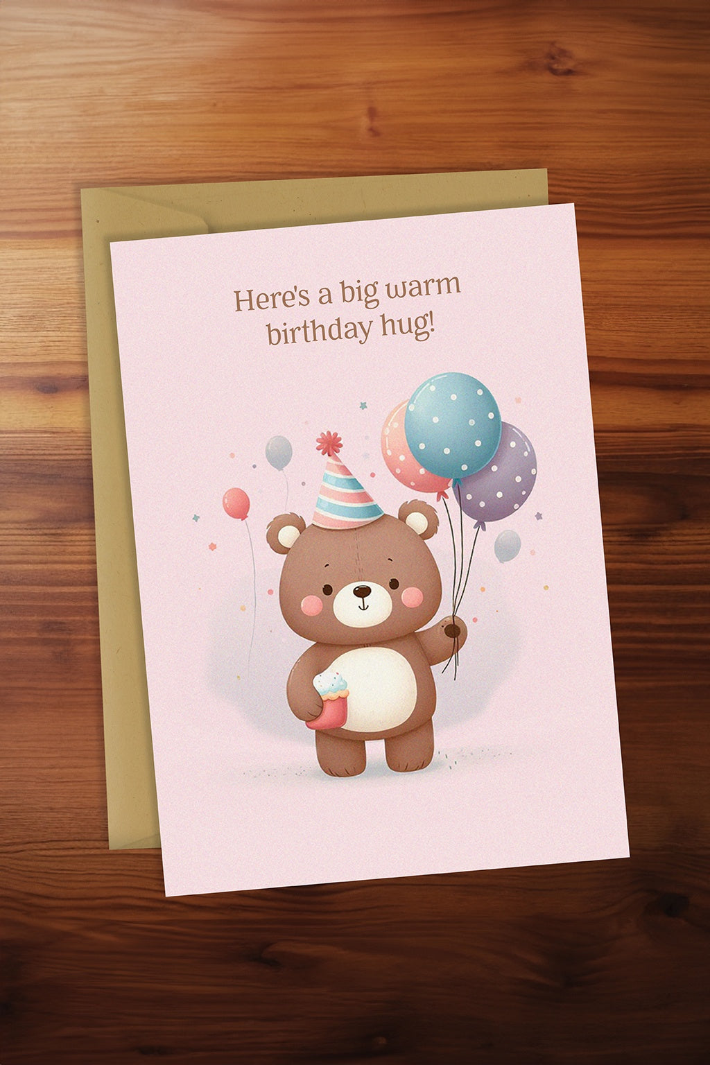 Warm Birthday Hug Card