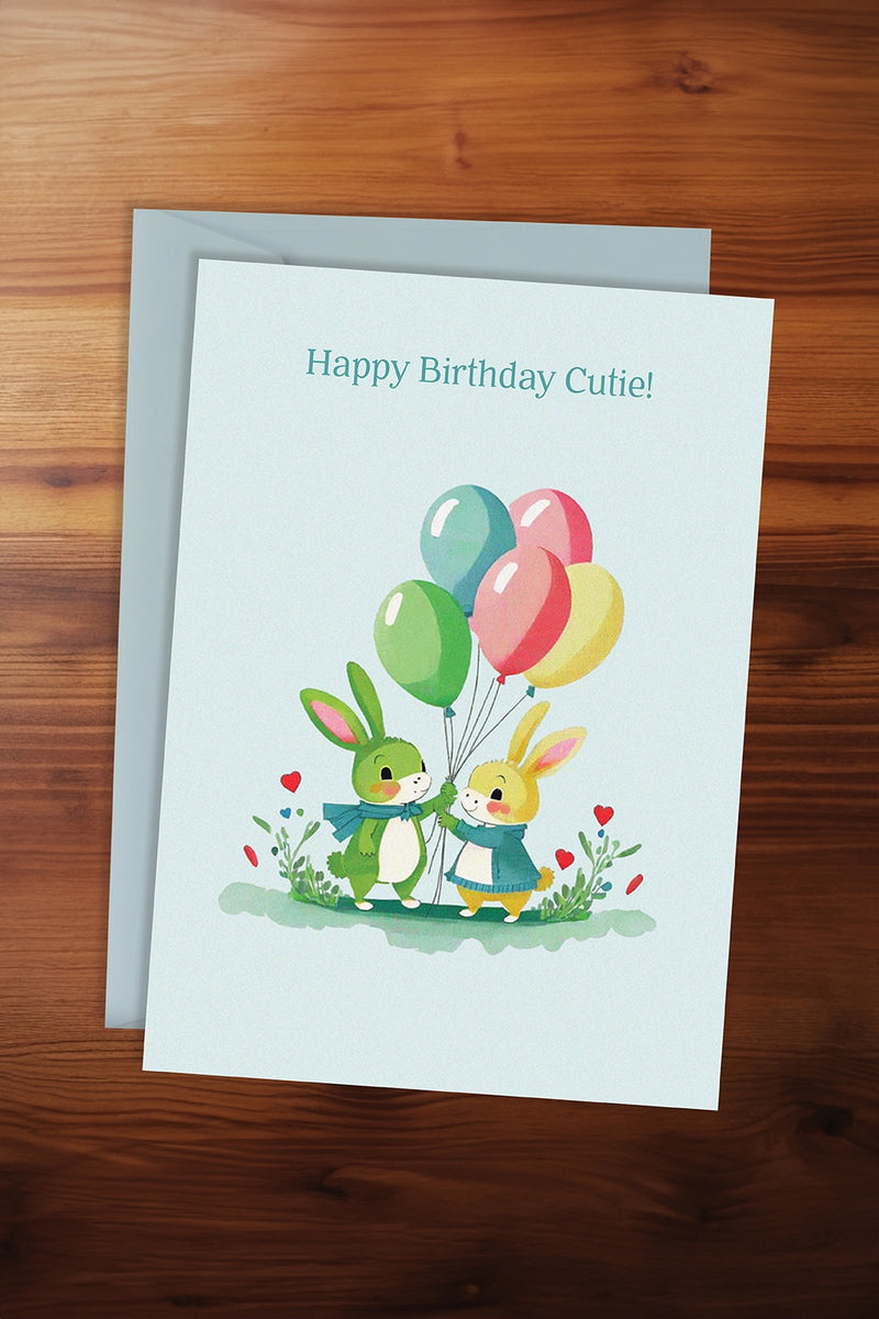 Birthday Cutie Card