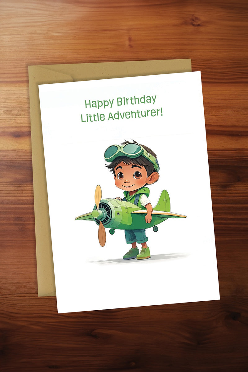 Little Adventurer Card