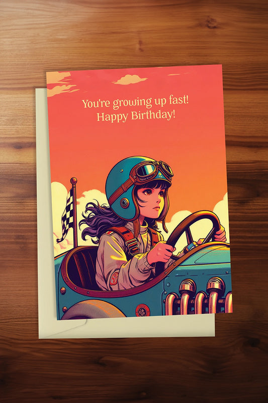 Growing Up Fast Card