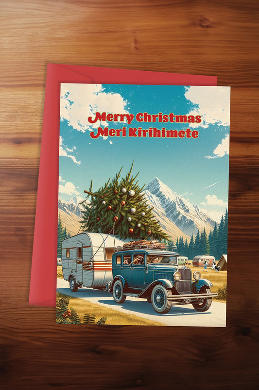 Christmas Caravan Card