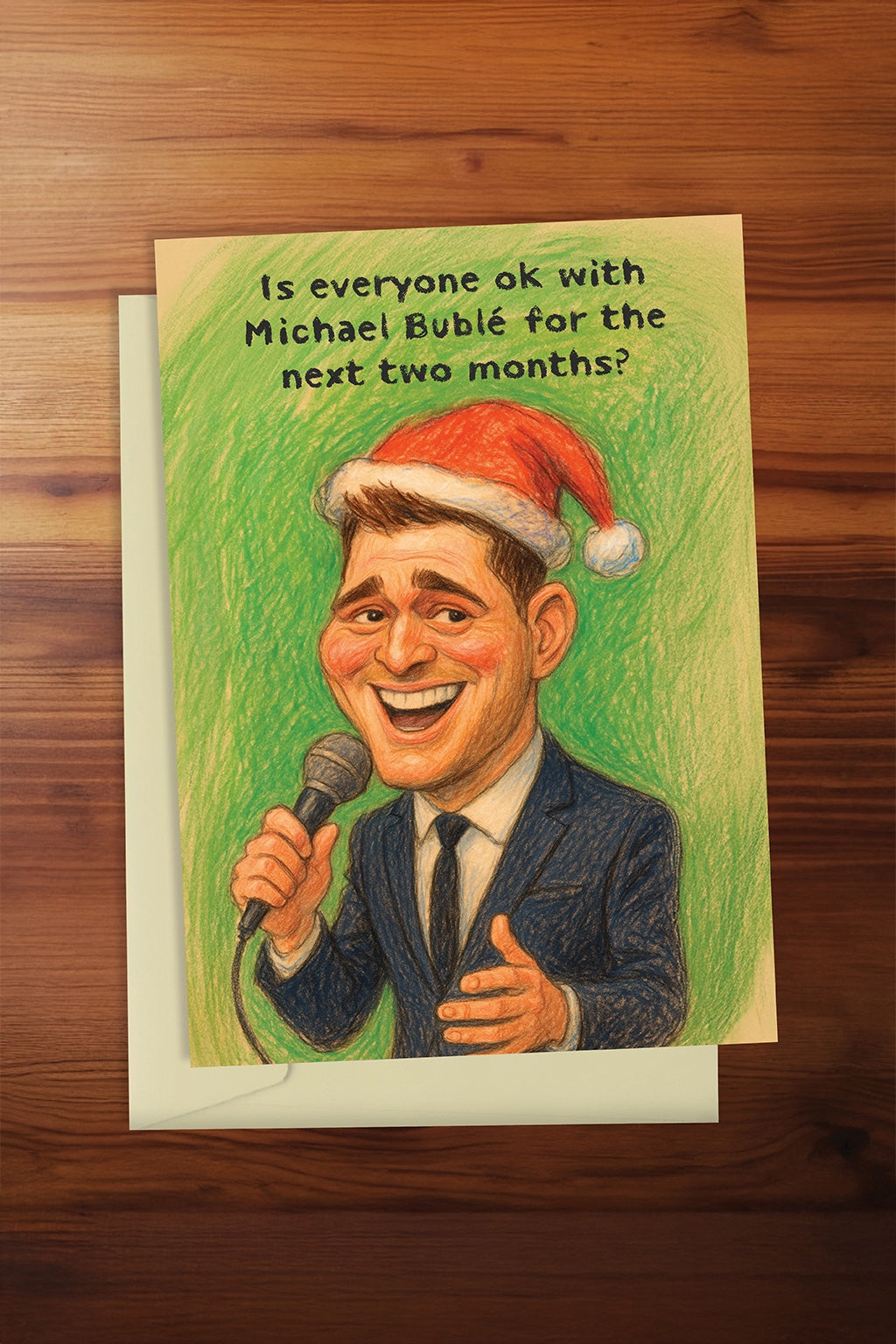 Michael Buble Card