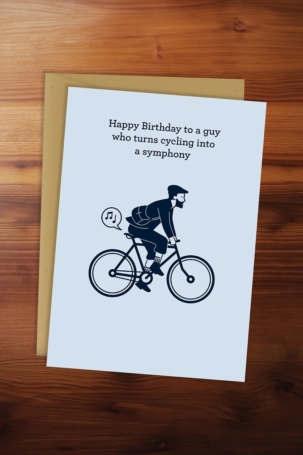 Cycling Symphony Card