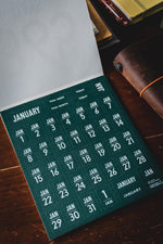 365 Days Calendar Stickers - Neutral Colours