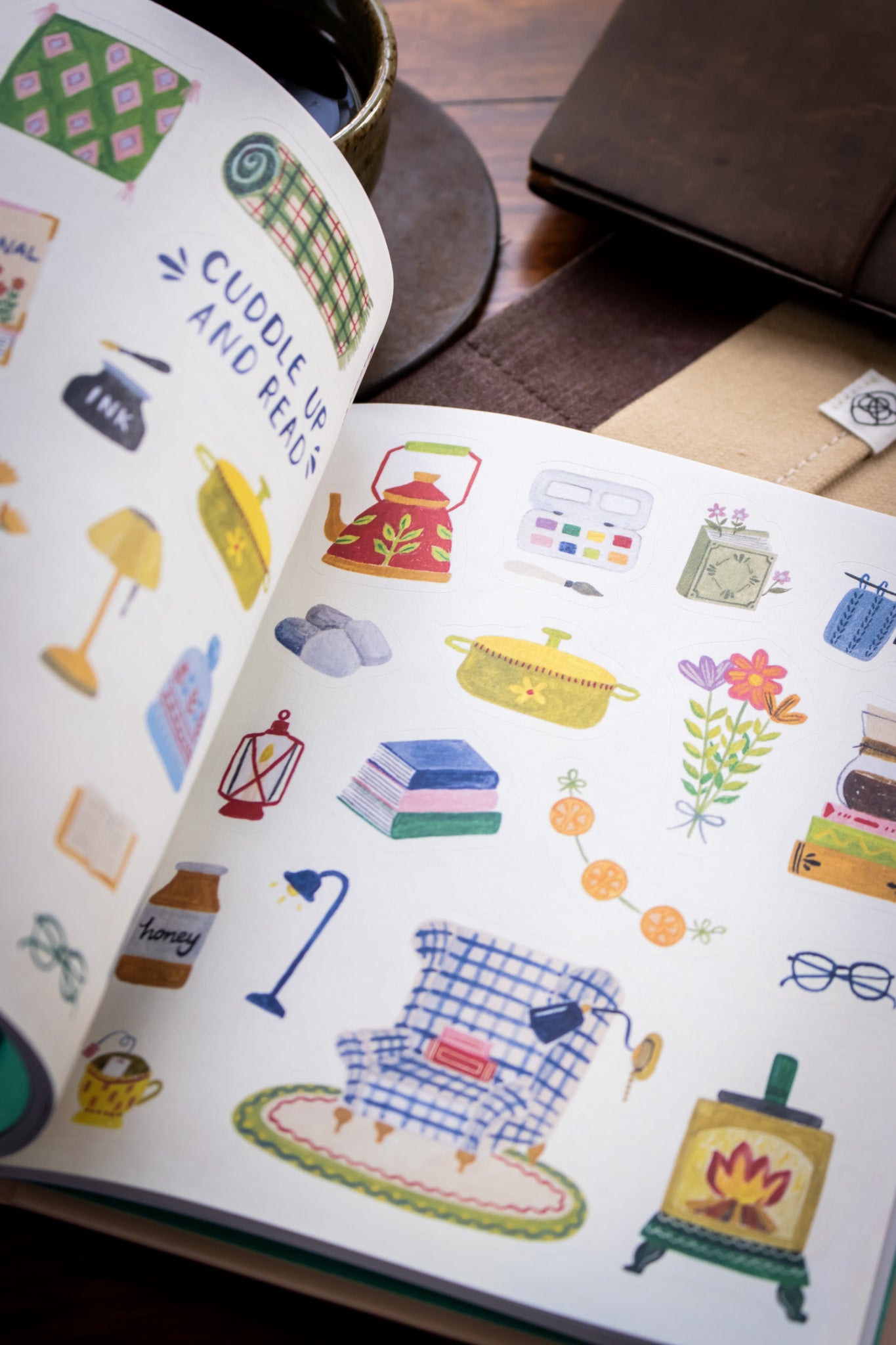Book Lover’s Sticker Book