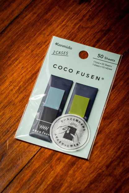 Coco Fusen Refill - Lime & Cerulean