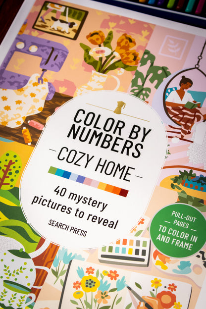 Colour By Numbers Cosy Home
