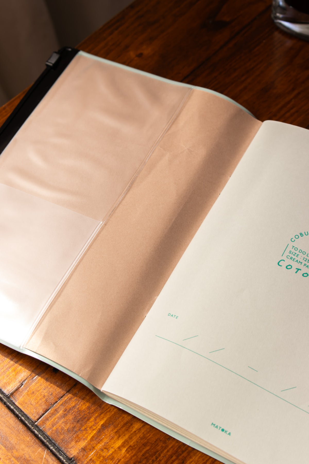B6 Notebook Cover with Pocket - Bird