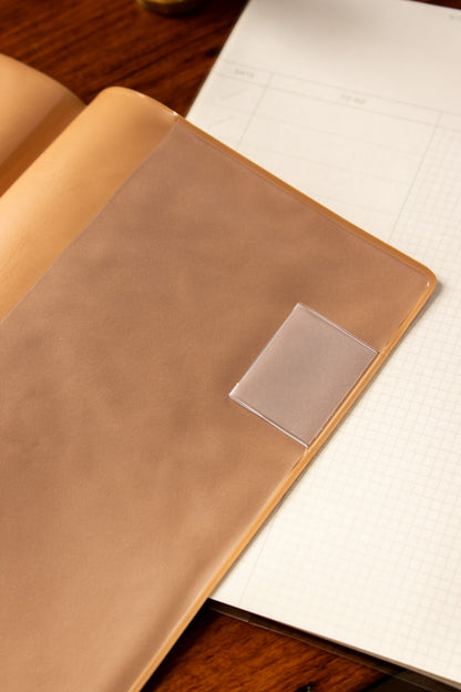 B6 Notebook Cover with Pocket - Hedgehog