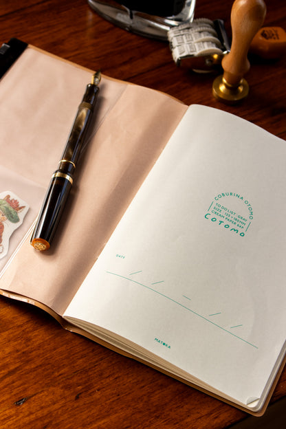 B6 Notebook Cover with Pocket - Hedgehog