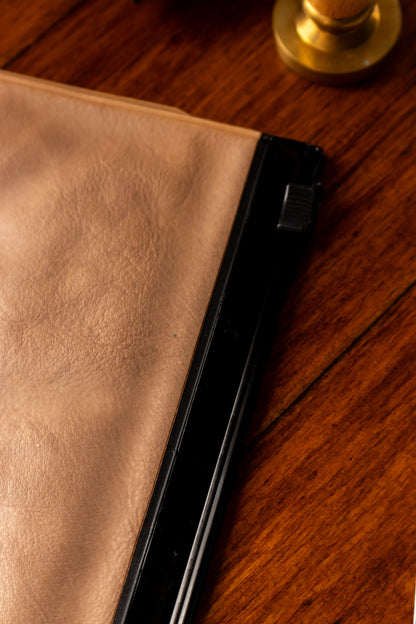 B6 Notebook Cover with Pocket - Hedgehog