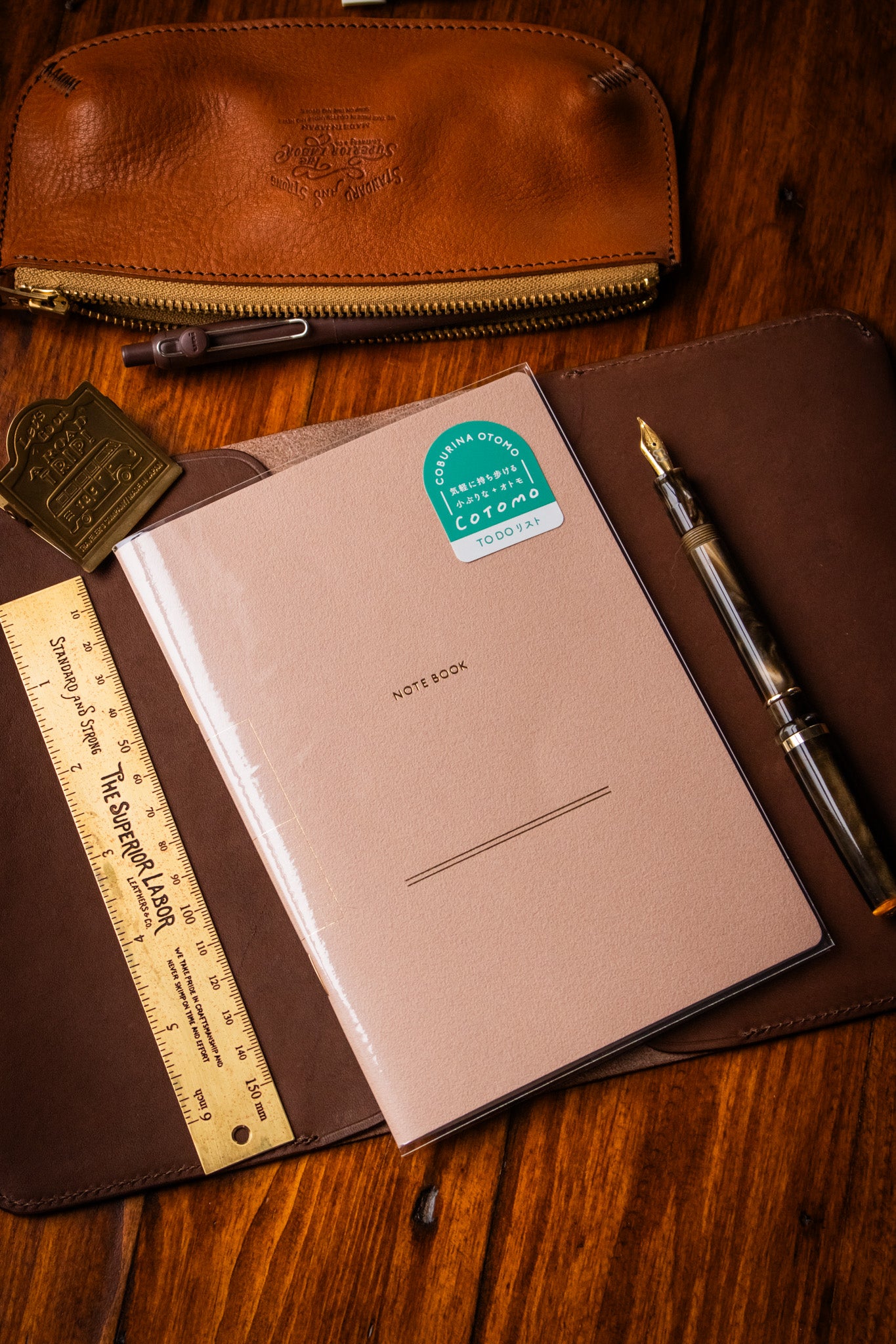 B6 Notebook - Camel To Do + Memo