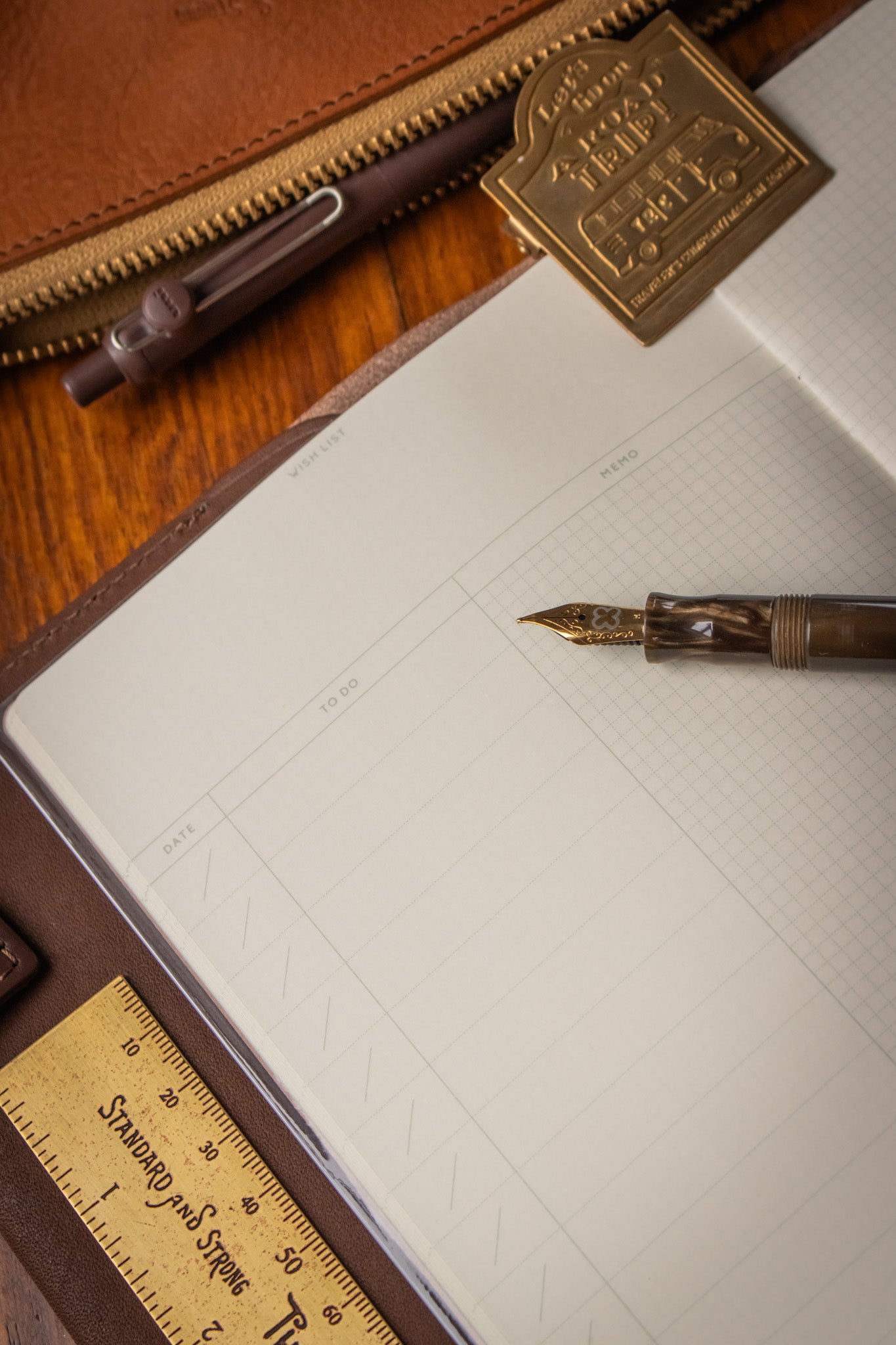 B6 Notebook - Camel To Do + Memo