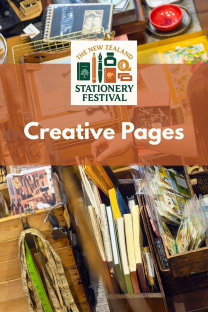 NZ STATIONERY FESTIVAL: Creative Journalling Studio with Mira Bradshaw