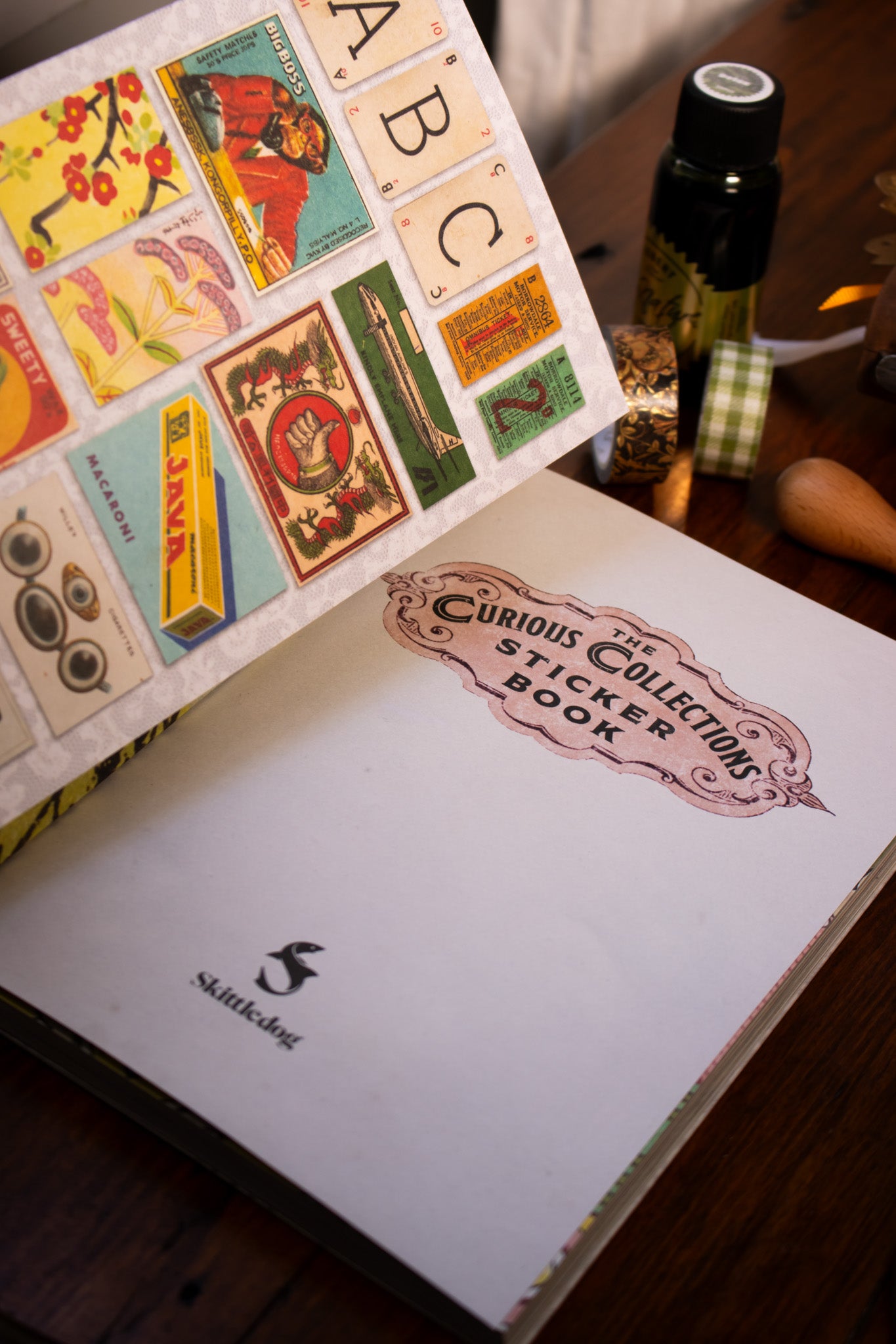 Curious Collections Sticker Book, The