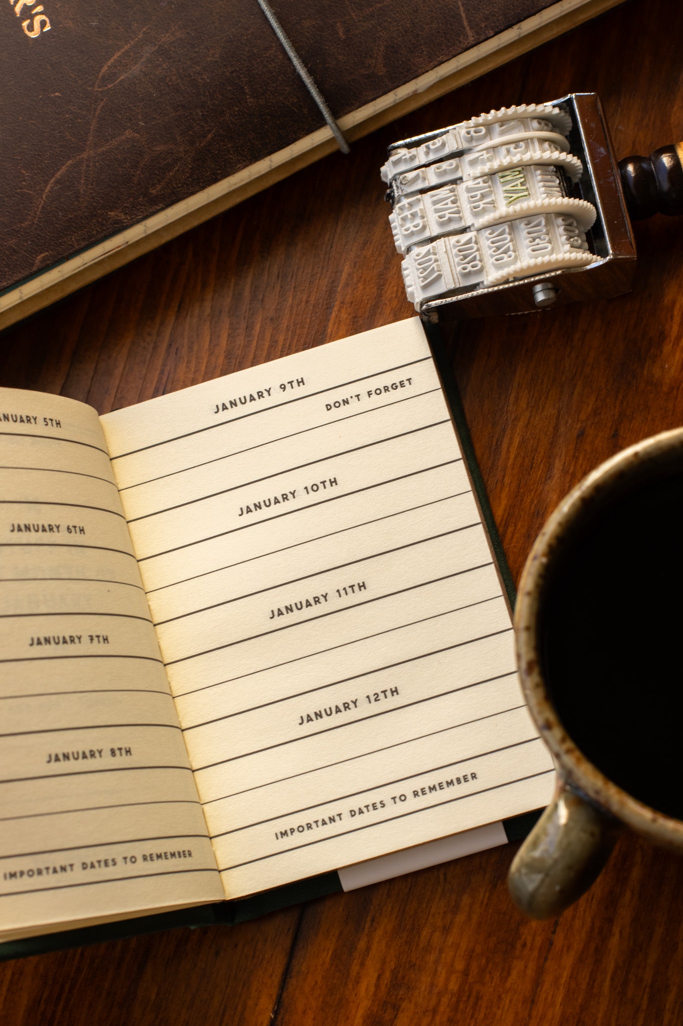 Dates People Get Mad If I Forget Tiny Diary