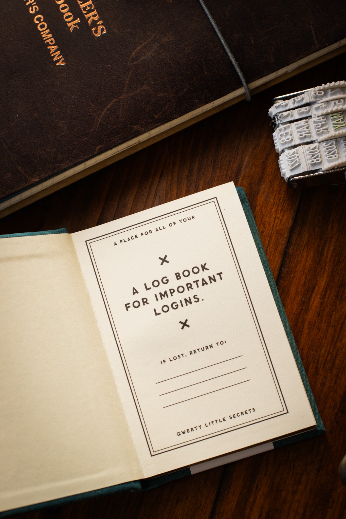Definitely Not My Passwords Tiny Diary