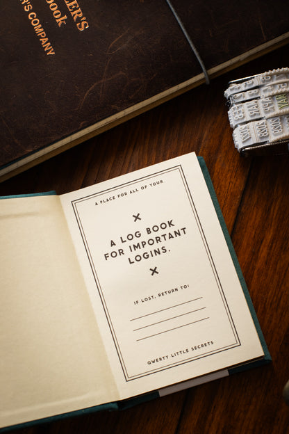 Definitely Not My Passwords Tiny Diary