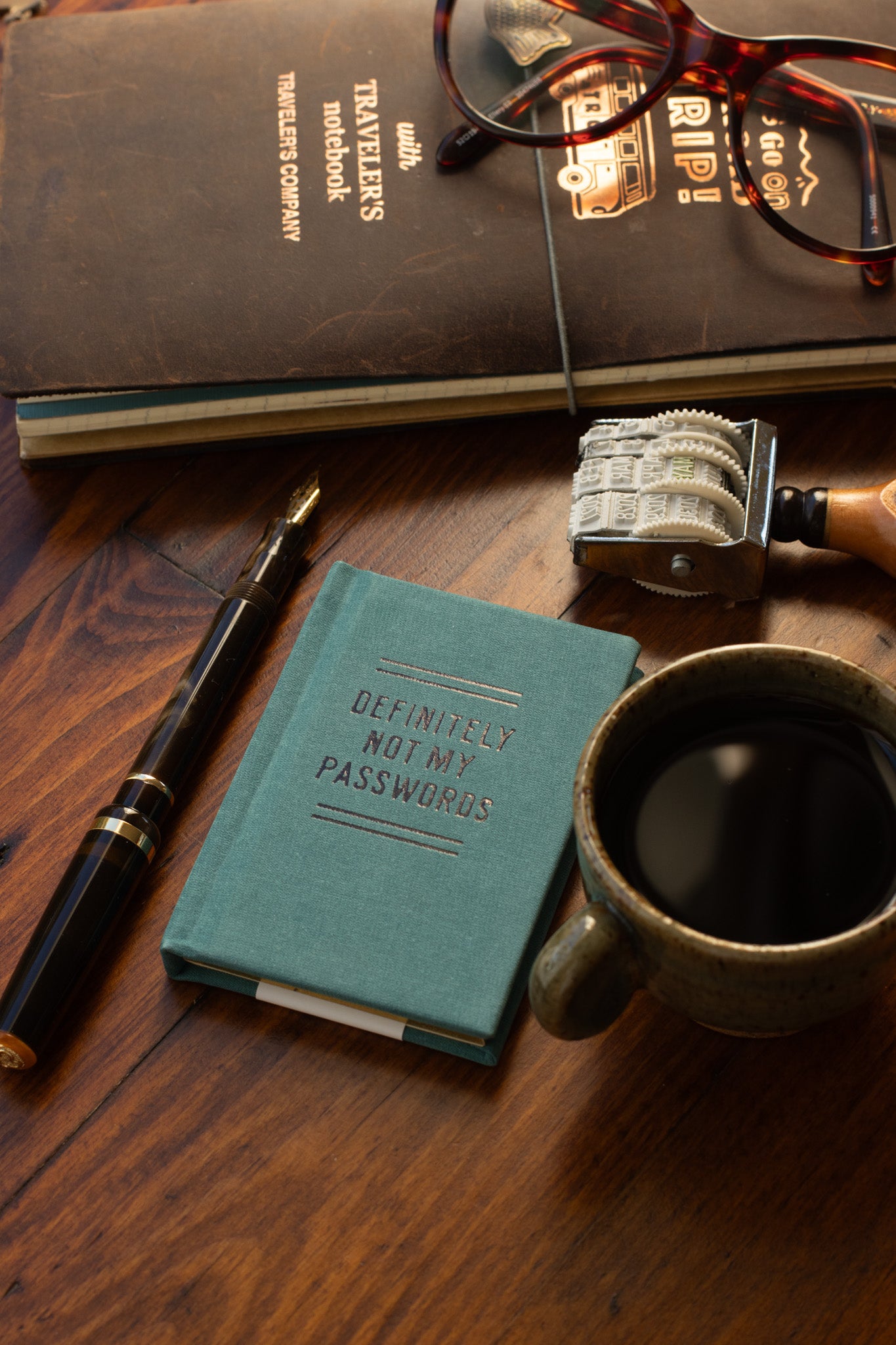 Definitely Not My Passwords Tiny Diary