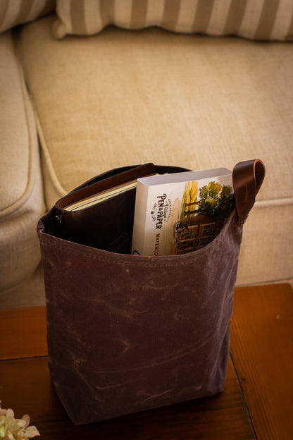 Canvas Carry Sack - Cocoa, Medium