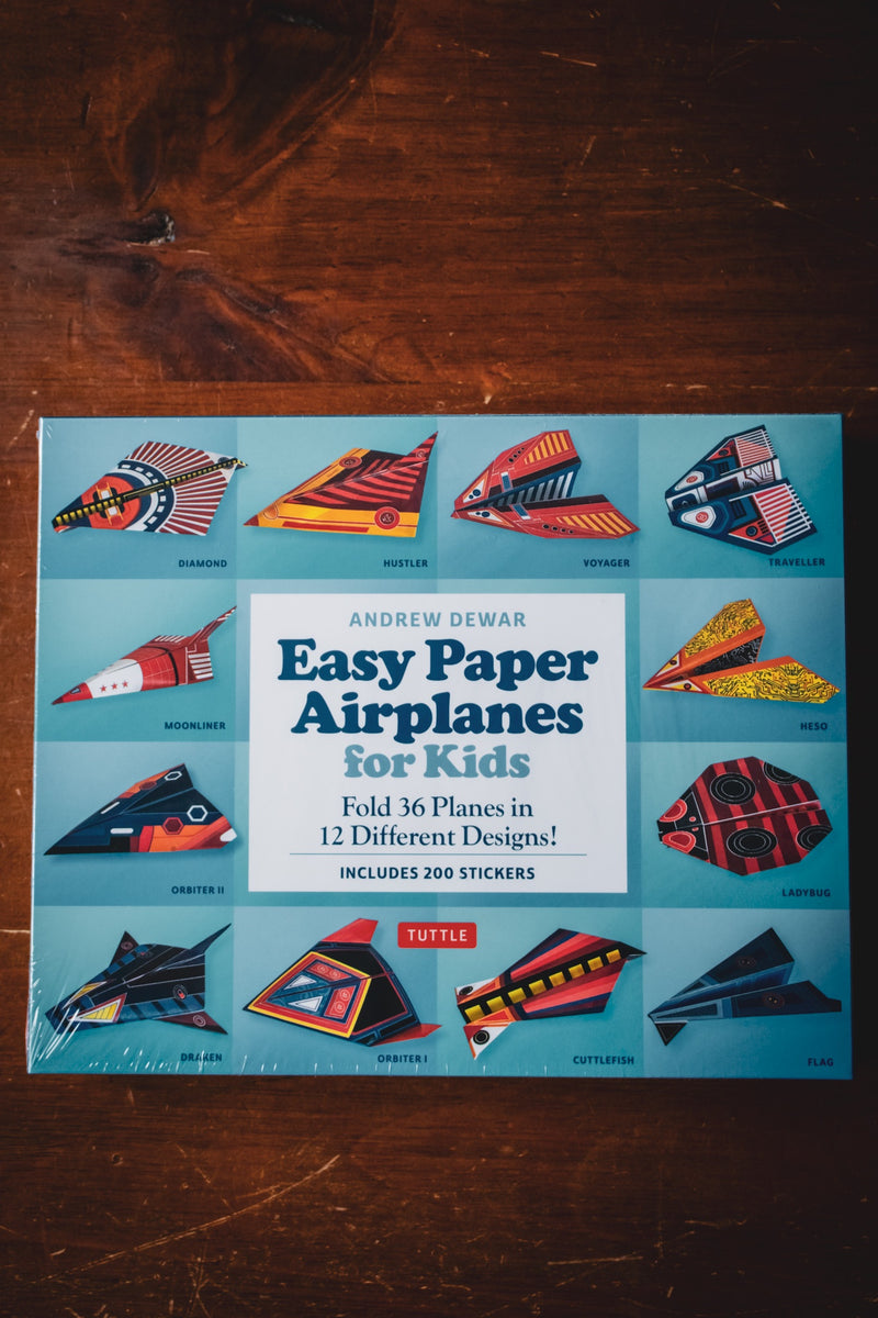 Easy Paper Airplanes for Kids Kit