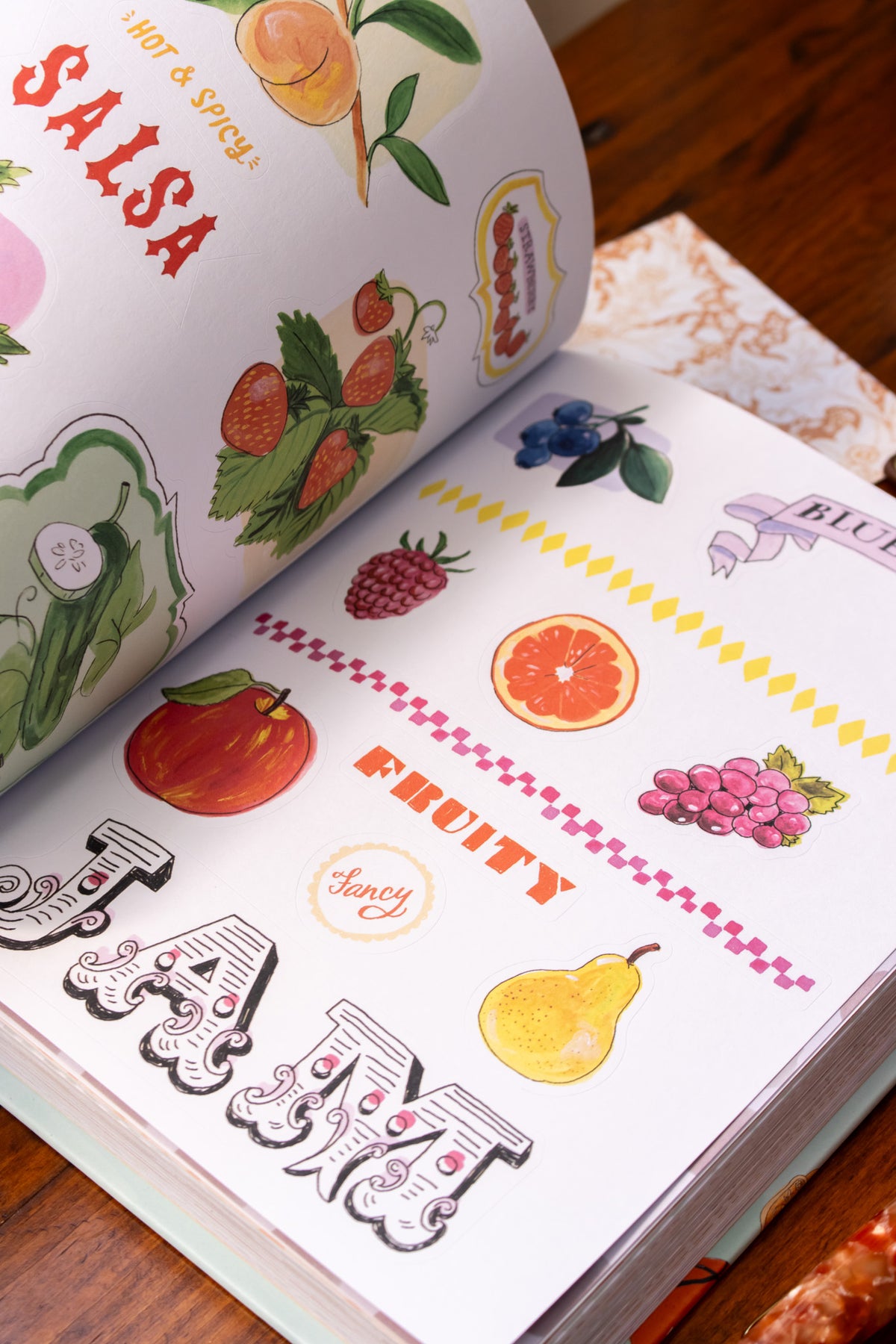 Eclectic World Julia Rothman Sticker Book