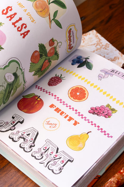 Eclectic World Julia Rothman Sticker Book