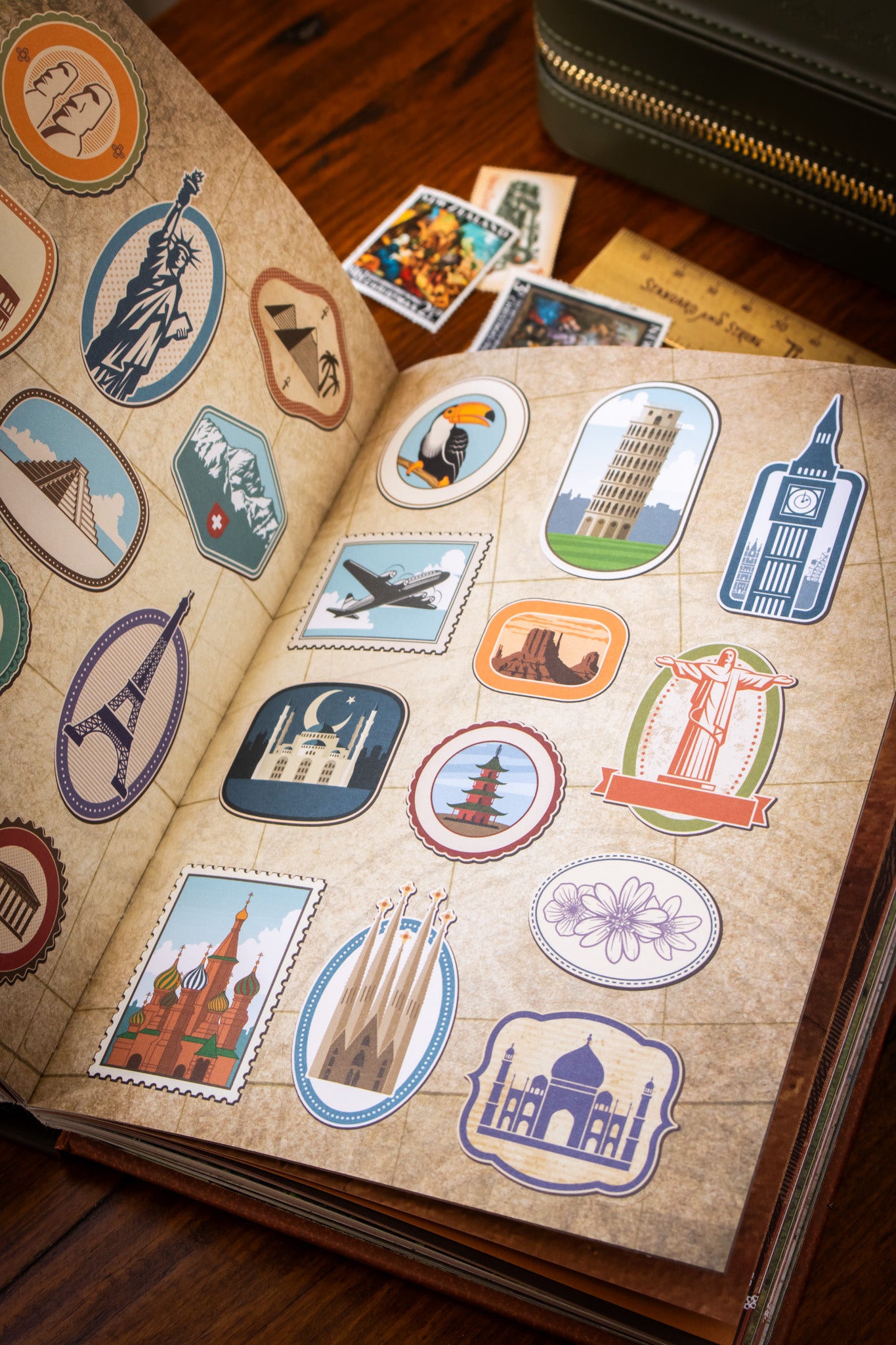 Epic Journeys and Grand Tours Sticker Book