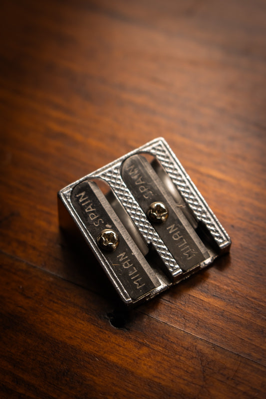 Pencil Sharpener - Aluminium Double Hole