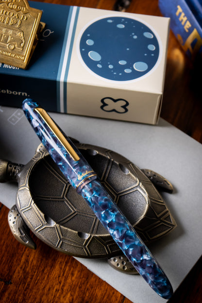 Estie Blue Moon - Gold Trim