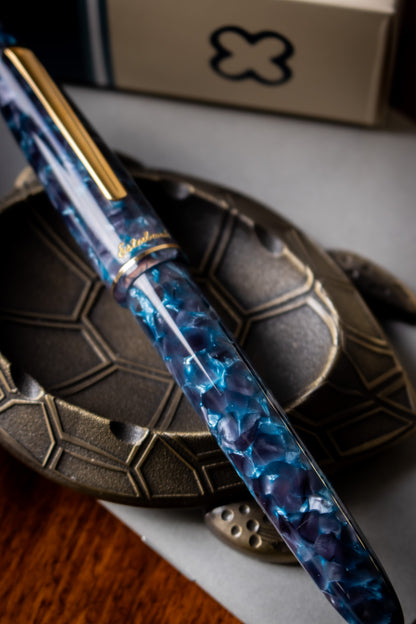 Estie Blue Moon - Gold Trim