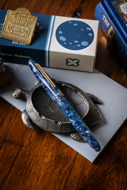 Estie Blue Moon - Gold Trim