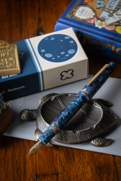 Estie Blue Moon - Gold Trim