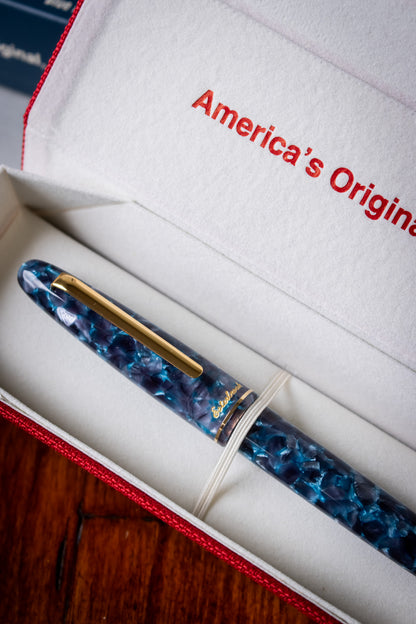 Estie Blue Moon - Gold Trim