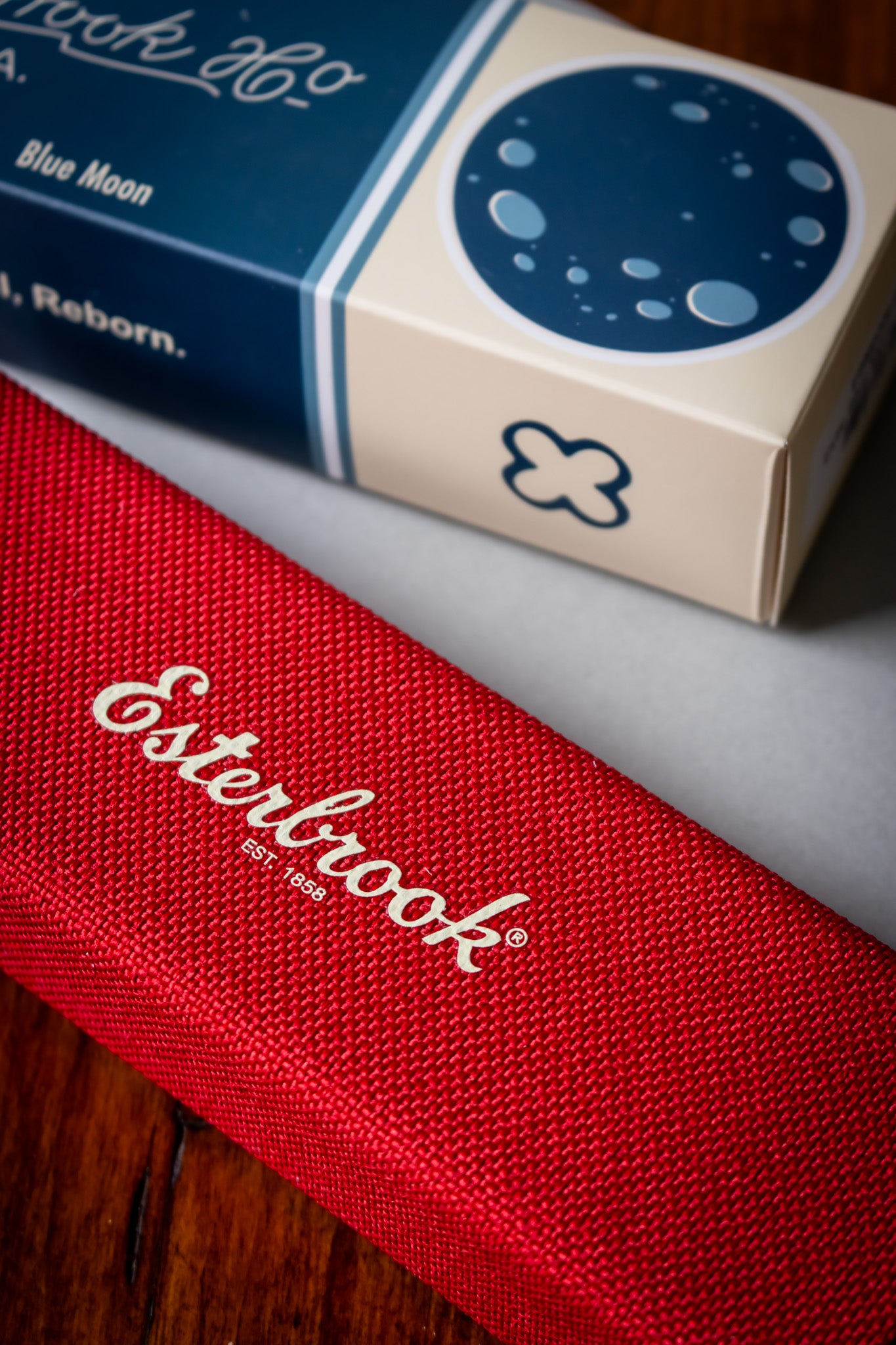 Estie Blue Moon - Gold Trim