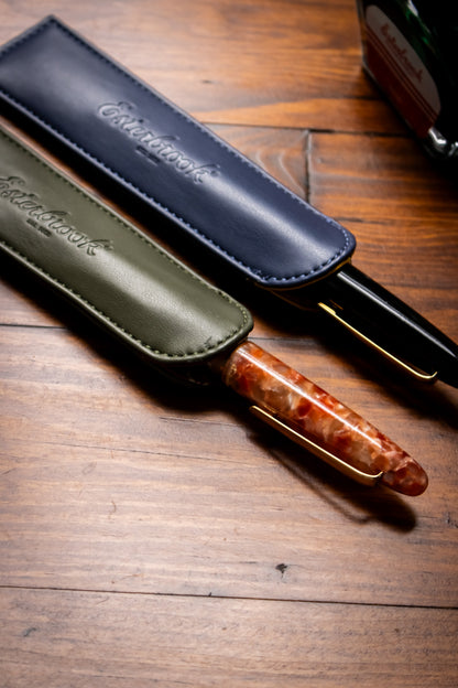 Pen Sleeve - Moss Green