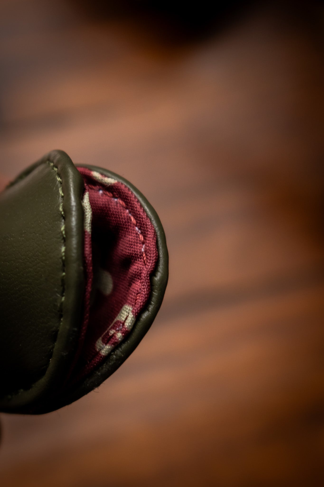 Pen Sleeve - Moss Green