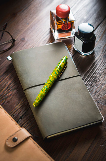 Estie Rainforest - Gold Trim