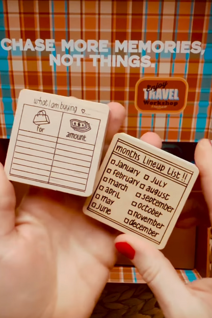 [PREORDER] Travel Journal Workshop in a Box